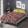 Mosaic Vibrant Duvet & Yellow Pillows Set