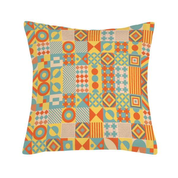 YELLOW MOSAIC PILLOW
