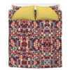 Mosaic Vibrant Duvet & Yellow Pillows Set - Image 2