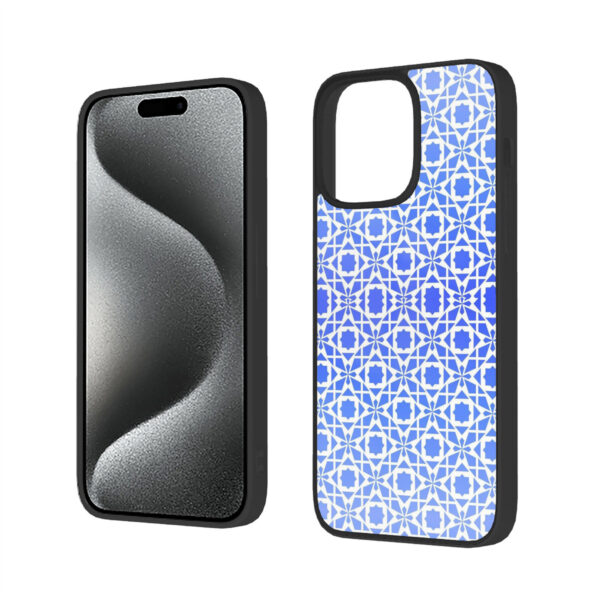 Mosaic Glass Case for iPhone 15 Pro & Pro Max - Image 4