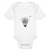Unisex Short-sleeved Baby Bodysuit |100% cotton