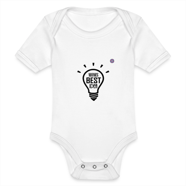 Unisex Short-sleeved Baby Bodysuit |100% cotton