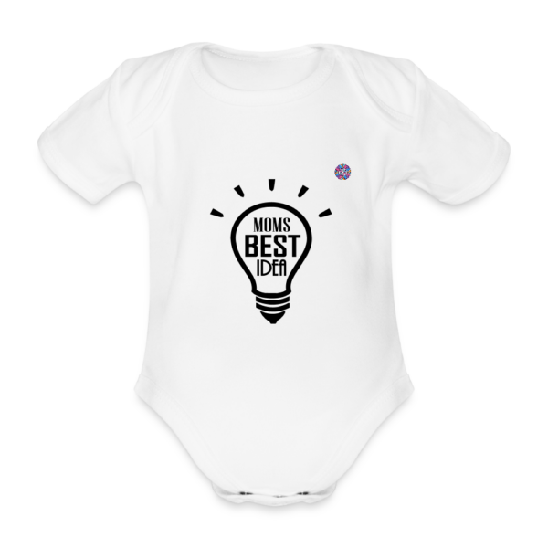 Unisex Short-sleeved Baby Bodysuit |100% cotton - Image 2